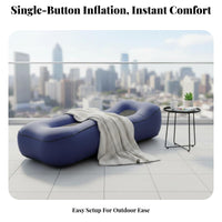 Automatic Inflatable Mattress, Portable Air Bed for Camping, Beach, Office Nap, Outdoor Use
