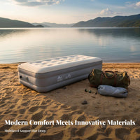 Automatic Inflatable Mattress, Cheese Fluff Bed, Portable Camping Sleeping Pad, Home Base Mat