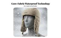 Ski Hat, Waterproof Windproof Earflap Hat, Unisex Warm Cycling winter cap