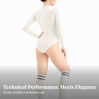 2mm Full figure Wetsuit, Women's Long Sleeve Thermal Dive Suit, alabaster Rash Guard Swimsuit