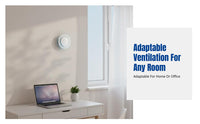 Central Air Conditioning Outlet, Round Exhaust Vent, Clean Air System Diffuser, Adjustable Air Circulation, Home Twist Cover