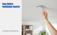 Central Air Conditioning Outlet, Round Exhaust Vent, Clean Air System Diffuser, Adjustable Air Circulation, Home Twist Cover
