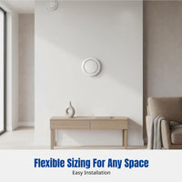 Central Air Conditioning Outlet, Round Exhaust Vent, Clean Air System Diffuser, Adjustable Air Circulation, Home Twist Cover