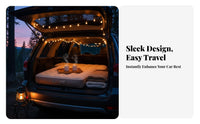 Inflatable Car Mattress, Automatic Air Bed, SUV Trunk Sleeping Pad, Portable Car Sleeping Mattress