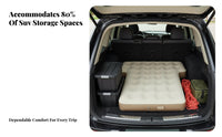 Inflatable Car Mattress, Automatic Air Bed, SUV Trunk Sleeping Pad, Portable Car Sleeping Mattress
