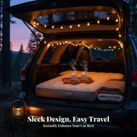 Inflatable Car Mattress, Automatic Air Bed, SUV Trunk Sleeping Pad, Portable Car Sleeping Mattress