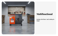 Biomass Heating Stove, Home Multifunctional Boiler, Underfloor & Water Heating