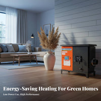 Biomass Heating Stove, Home Multifunctional Boiler, Underfloor & Water Heating