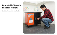 Biomass Heating Stove, Home Multifunctional Boiler, Underfloor & Water Heating
