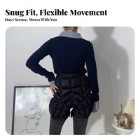 Hip Pad, Knee Pad, Ski Protective Gear, Anti-Fall, Adult Winter Sports Set, Wear-Over, Full Protection