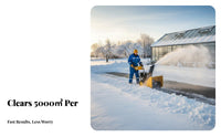 winter weather machine, small Walk-Behind winter Removal Machine, Gas Powered, sturdy Duty, Multi-Scene Use