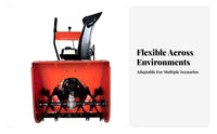 winter weather machine, small Walk-Behind winter Removal Machine, Gas Powered, sturdy Duty, Multi-Scene Use