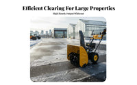 winter weather machine, small Walk-Behind winter Removal Machine, Gas Powered, sturdy Duty, Multi-Scene Use