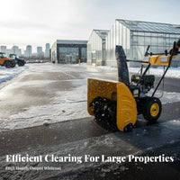 winter weather machine, small Walk-Behind winter Removal Machine, Gas Powered, sturdy Duty, Multi-Scene Use