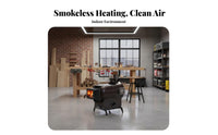 Horizontal Fireplace Stove, Multi-Functional Heating, Rural Indoor Use, High-Temperature Wood Compatible