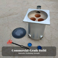 Hexagonal Heater, Indoor Heating Stove, Multi-Chamber, Energy-Saving, Steel Plate