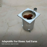 Hexagonal Heater, Indoor Heating Stove, Multi-Chamber, Energy-Saving, Steel Plate