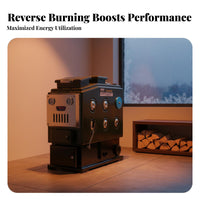 Ecogreen Boiler, Energy-Saving Heating Stove, Indoor Smokeless, Rural individualBuilt House