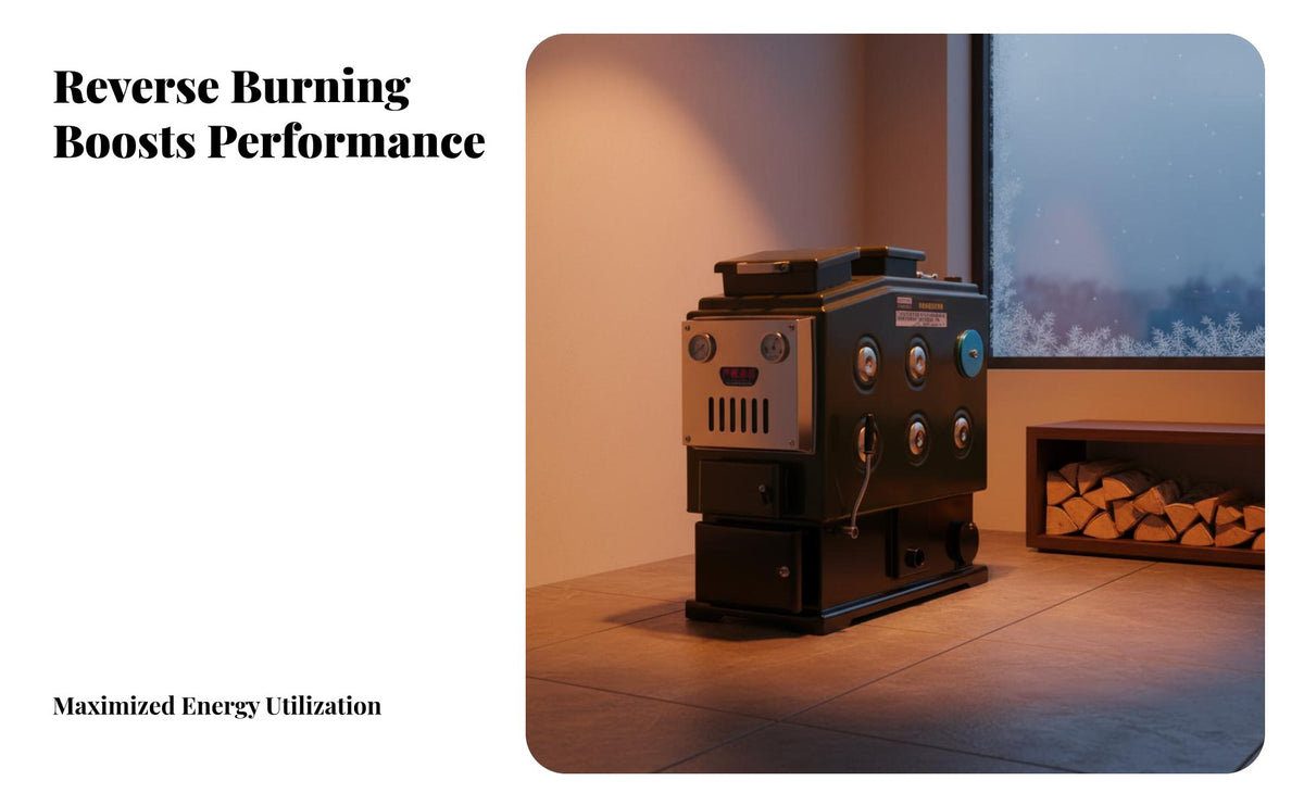 Ecogreen Boiler, Energy-Saving Heating Stove, Indoor Smokeless, Rural individualBuilt House