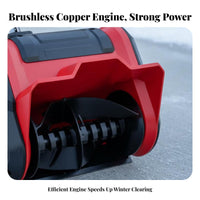 Cordless Electric Winter Push Type, 342 Model, Small Brush, Home & Path Cleaning