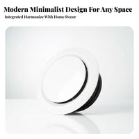 Home Air Vent Outlet, Round Adjustable Air Circulation, Central Air Conditioning