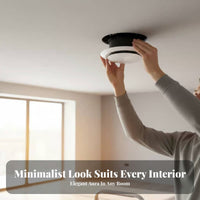 Home Air Vent Outlet, Round Adjustable Air Circulation, Central Air Conditioning
