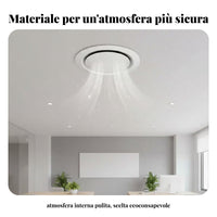 Home Air Vent Outlet, Round Adjustable Air Circulation, Central Air Conditioning