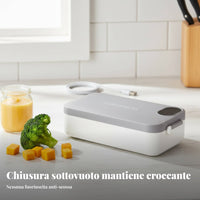 Wireless Heated Food Container, Charging, Portable, Adjustable Temperature