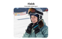 Ski Helmet, ASTM Certified Unisex, Warm, collision Resistant, Adjustable Fit, winter Sports