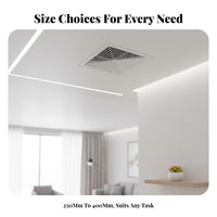 PVC Air Outlet Diffuser, Square Louver Vent, Ceiling Return Vent for Central Air Conditioning