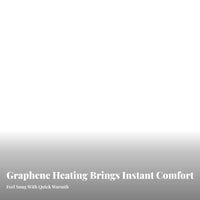 Heated Shawl, Graphene Fast Heating Blanket, Rechargeable Winter aquatic wave Spa Cape, Unisex