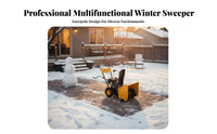 winter weather tool, Walk-Behind small winter precipitation Removal Machine, Outdoor path Surface Cleaner