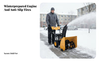 winter weather tool, Walk-Behind small winter precipitation Removal Machine, Outdoor path Surface Cleaner