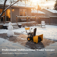 winter weather tool, Walk-Behind small winter precipitation Removal Machine, Outdoor path Surface Cleaner
