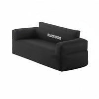 Double Inflatable Sofa, Outdoor Camping Air Mattress, Lazy Bed, Portable, Manual Inflation