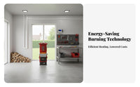 Energy-Saving Boiler, doubleUse Gasification Reburning heater, Cast Iron Water Heating, Home Heating Stove