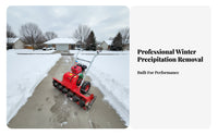, small Hand-Push Sweeper, Gas-Powered, Multi-Function, For Property, Home, Greenhouse