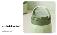 Winter Vacuum Insulated Food Container, 304 Stainless Steel Lunch Box, Large Capacity Multicompartment Bento for Students, Adults