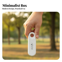 3-Compartment Organizer Box, Portable U Disk Shape, Customizable