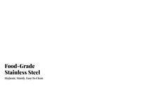 304 Stainless Steel Lunch Box, Bento Box, Anti-Scald, Portable Food Container for Office, School, Canteen, Child