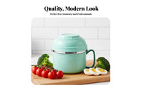 304 Stainless Steel Lunch Box, Bento Box, Anti-Scald, Portable Food Container for Office, School, Canteen, Child