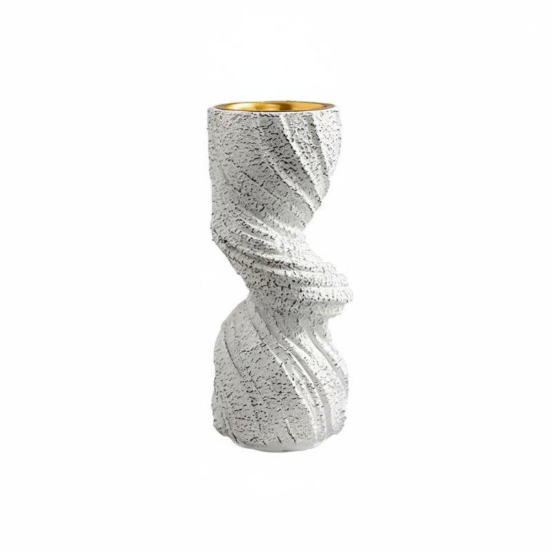 Middle Eastern Style Resin Incense Burner, Twisted Design, Desktop Decor for Living Room