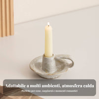 Nordic Ceramic Candle Holder, Modern Minimalist, Table Decor, Home, Guesthouse