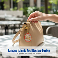 Crystal Keychain, Mosque Design, Event Gift, Bag Decoration