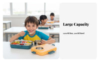 Stainless Steel Insulated Lunch Box, Leakproof Bento, Portable Food Container