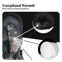 Ski Gloves, Waterproof Windproof Winter, Unisex Outdoor Sports, Touchscreen Compatible