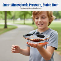 Hovering Disc Induction Flying Toy, 4-Axis Drone, 360° Stunt, Smart Height Hold for Boys