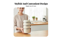 Insulated Stainless Steel Lunch Box, Portable Bento Box, Multicompartment Food Container with Lid, Office, Student