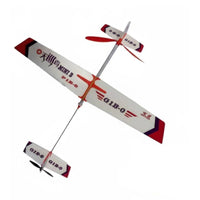 Rubber Band Powered Airplane P1B-1 Contest Model Science Education