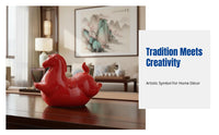 Creative Chinese Ceramic Tang Horse, Zodiac Animal Decor, Lucky Home Ornament, Colorful Desktop Decoration, Gift Idea